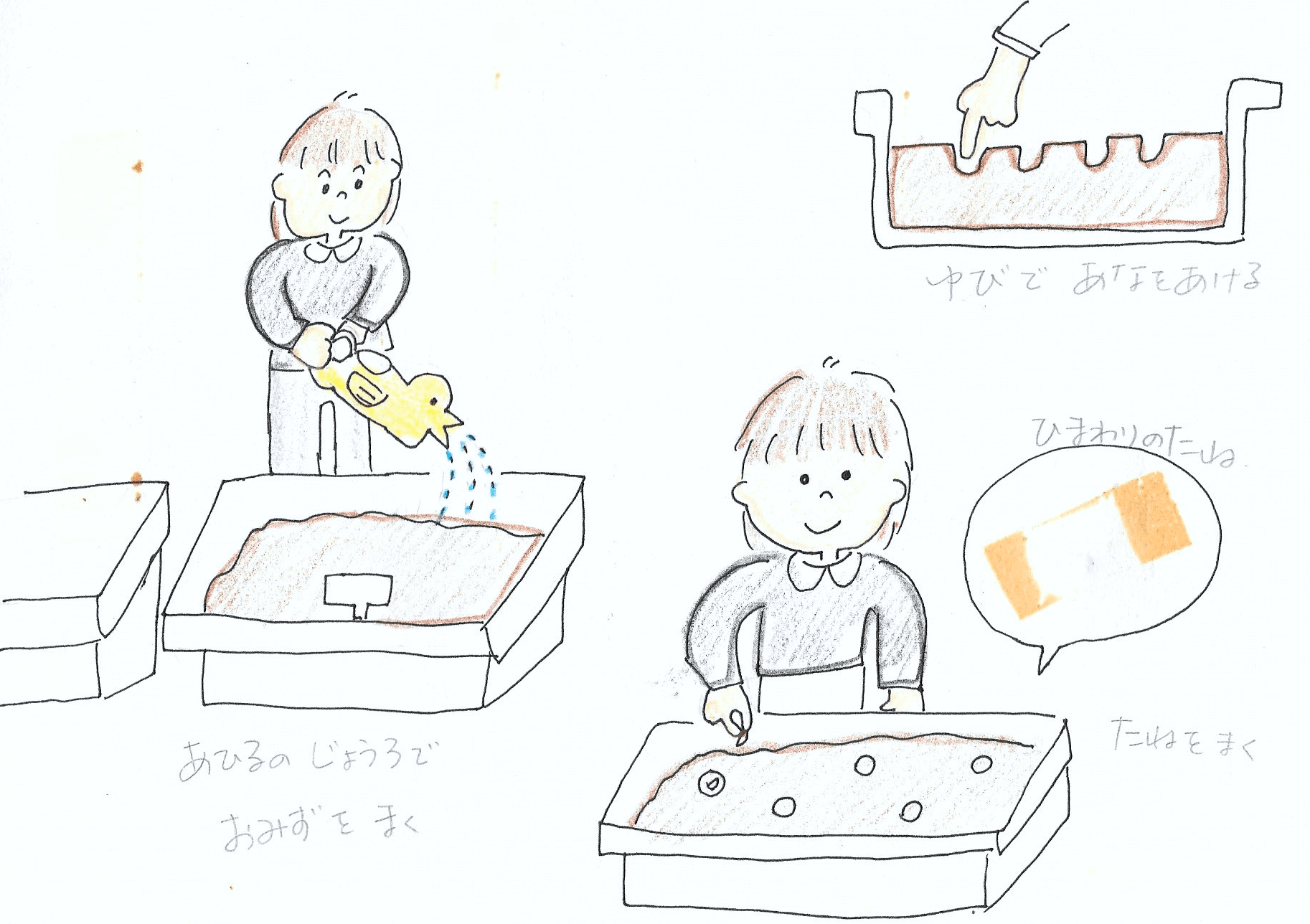 【母の絵日記】2歳9ヶ月〜10ヶ月　なかなか知らない言葉