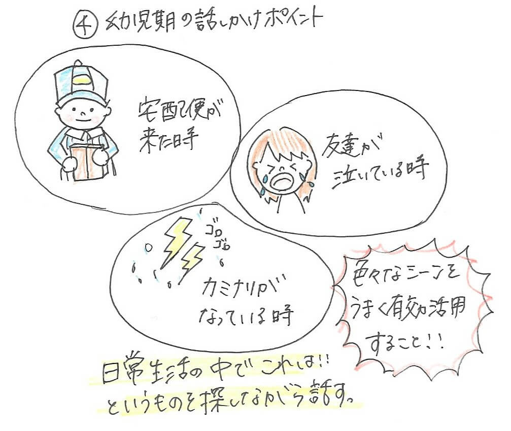 難聴児にはこんなことまで教えるの！？そうなんです！幼児期の話しかけ方のコツ④