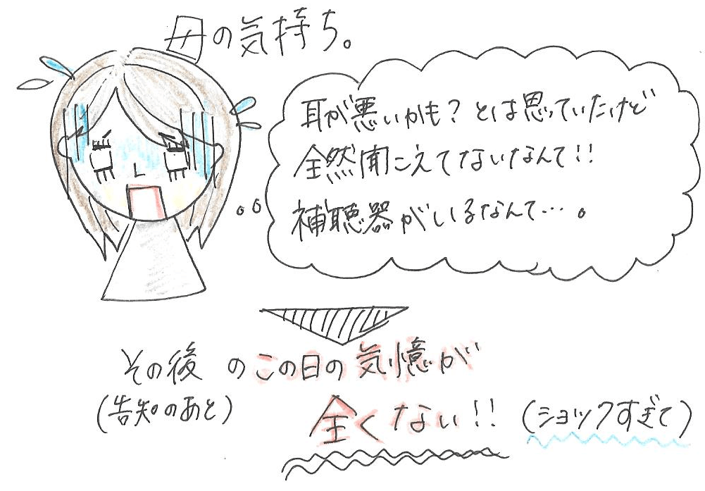 【母の体験談】ユカコの難聴がわかるまで②